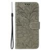 For iPhone 17 Air Case Lace Flowers PU Leather Flip Wallet Phone Cover