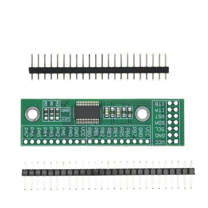 

1-10pcs MCP23017 16Bit I/O Expansion Board Module Pin PCB IIC I2C Interface To GIPO Converter 25mA1 For Arduino