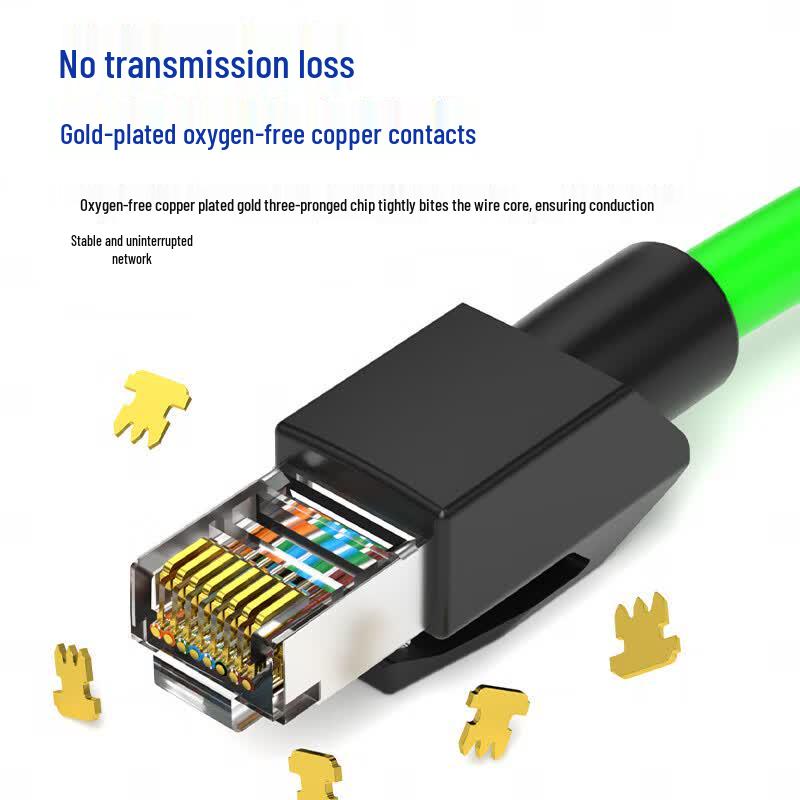 Fukbangtai Industrial Ethernet M12 to RJ45 Drag Chain Cable