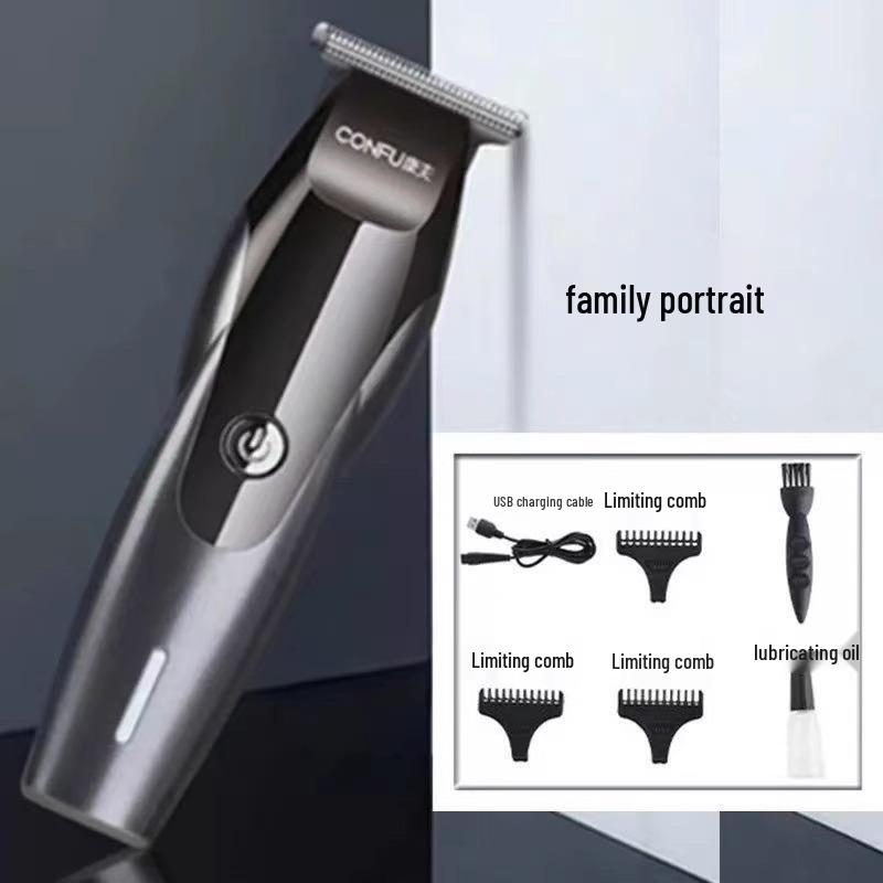 Kangfu KF-T128 Electric Hair Clipper: Fast-Charging Trimmer for Home & Barbershops Kangfu-T128