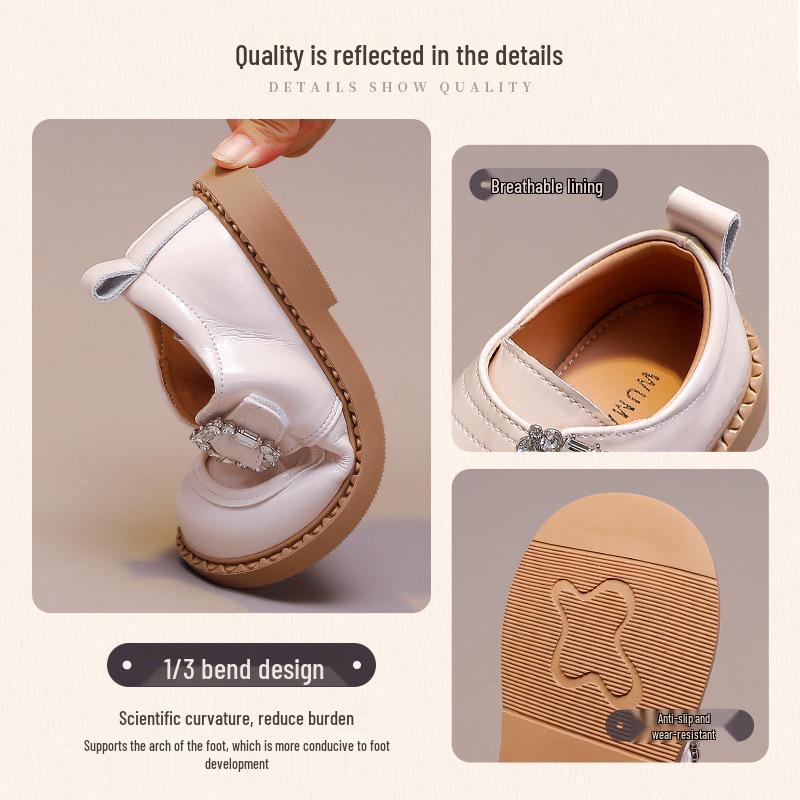Wuma Mädchenschuhe 2025 Lederschuhe mit weicher Sohle für Kinder - Neue Frühjahr- & Herbstkollektion.