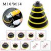 1-3Set 3-7inch Backing Pad M10 M14 Sanding Holder Disc Hook and Loop Polishing Backer Plate Drill Rod for Polisher Grinding Tool