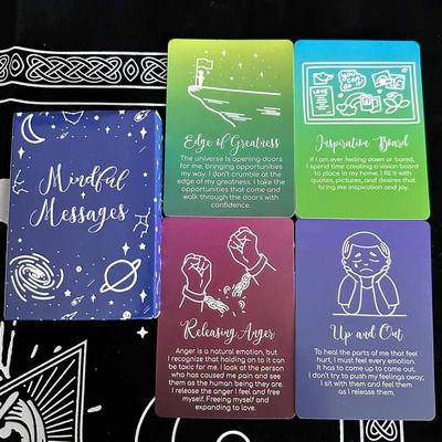 11 cm x 6,5 cm Mindful Messages Cards Deck Kartenspiel, kein Handbuch