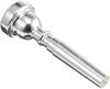 Bach Back Trumpet Mouthpiece 3C Silver Plated Finish