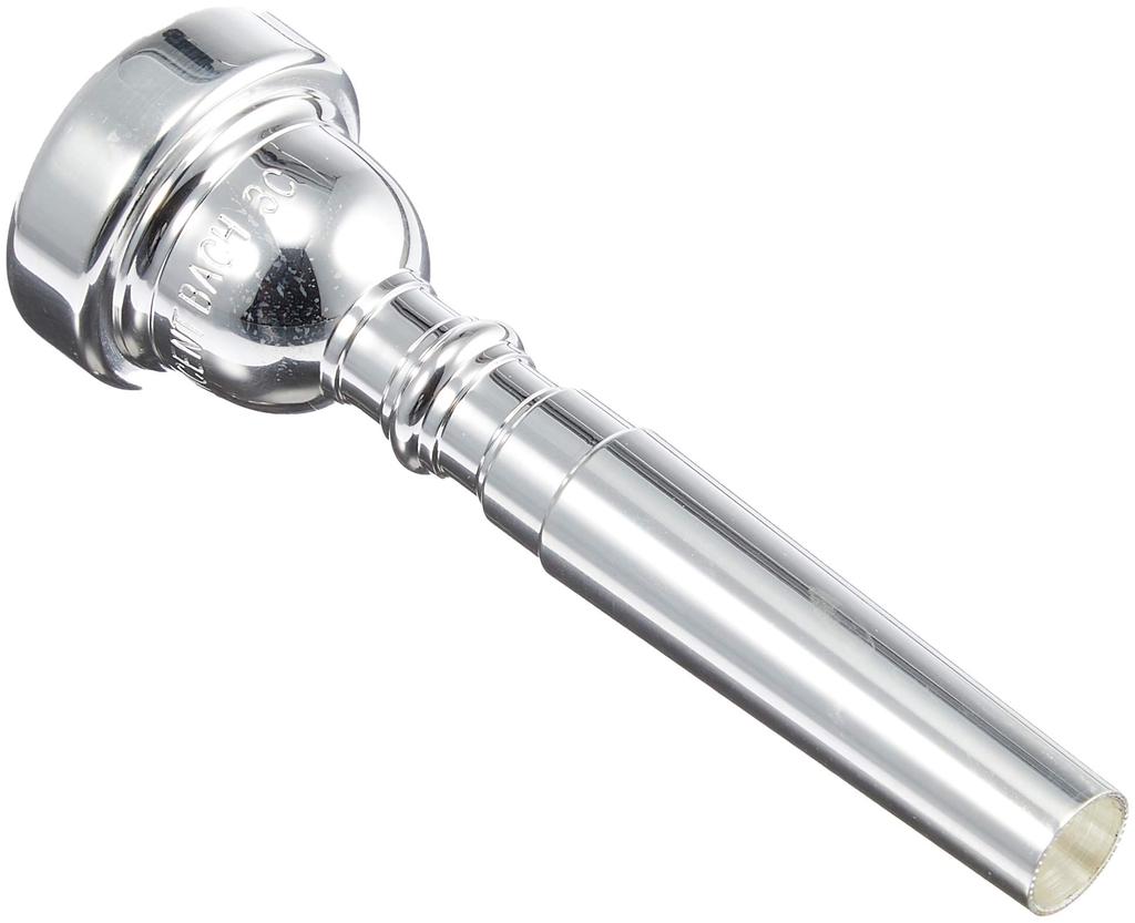Bach Back Trumpet Mouthpiece 3C Silver Plated Finish