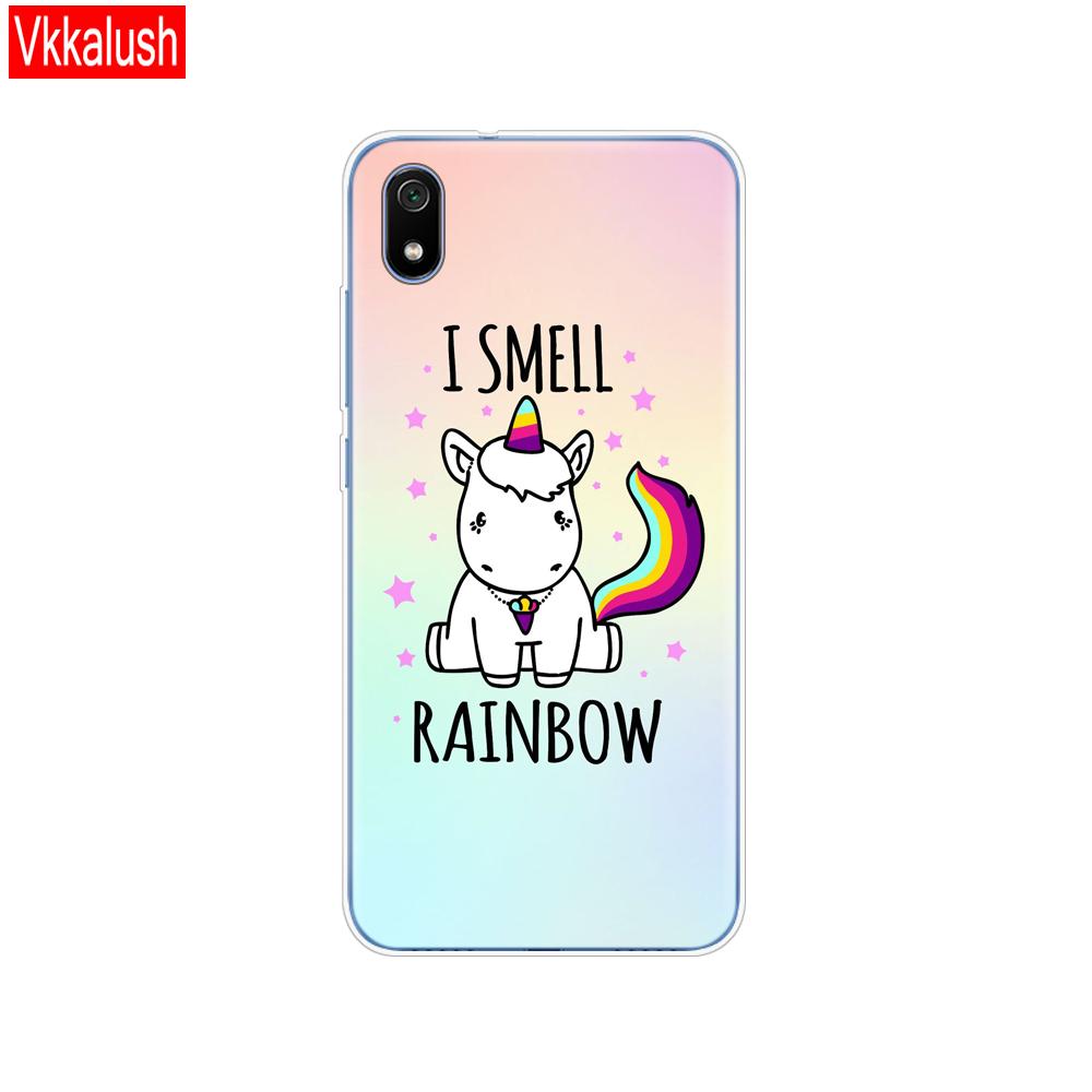 Silicon Case For Xiaomi Redmi 7a Cases Full Protection Soft Tpu Back Cover For Redmi 7 A Bumper Phone Shell Bag Coque