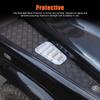 For 2004-18 Land Rover Defender 90 110 aluminum alloy car hood air outlet protective mesh cover sticker car exterior accessories