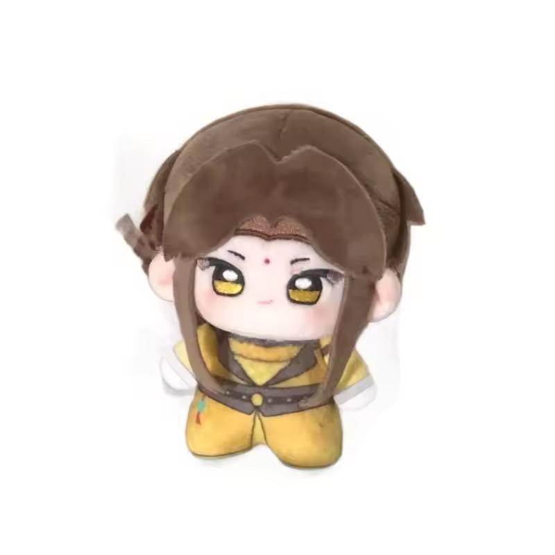 10cm Mo Dao Shi Plüschpuppe Niedlich Lan Xichen Baumwollpuppe Jin Guangyao Nui-Nui Stil Gedruckter Schlüsselanhänger Anhänger Geschenk