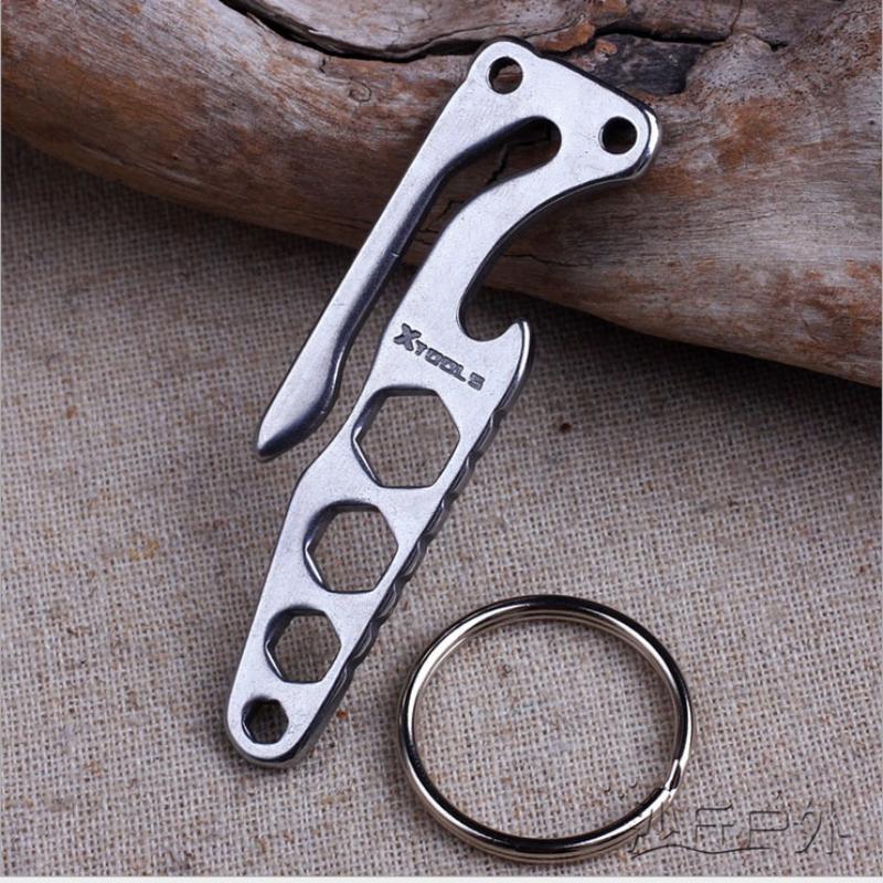 Mini EDC Gear Taschenaufhängungsclip für Messerwerkzeug mit Inbusschlüsseln