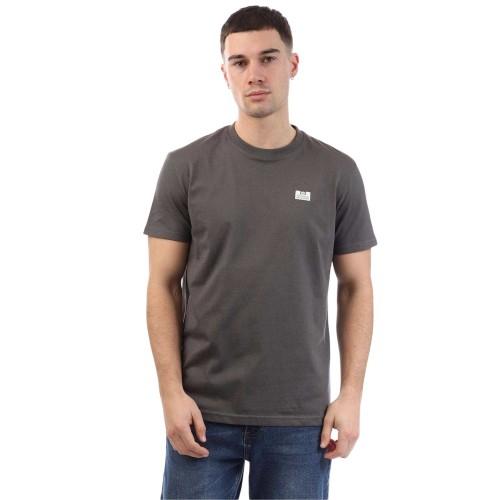 Weekend Offender Mens Bridgetown Contrast Logo Regular T-Shirt
