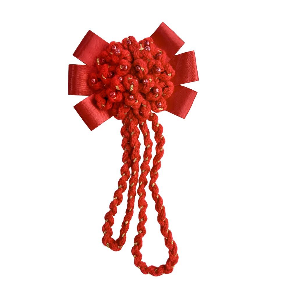 

Fashion Polyester Fibre Clothing Accessories Embroidery Colorful Applique Clothing Fabric Dress Decoration Women червоний