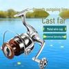 New Lure Spinning Reel with Metal Spool: Smooth, Genuine, Long-Cast Design for Rock Fishing