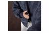 Men's Tie-Dye Leather Bomber Jacket with Stand-Up Collar - Trendy Autumn Heavyweight Outerwear