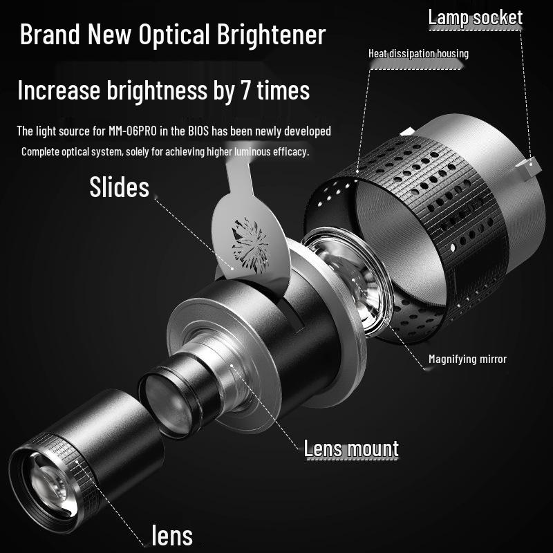 Optical Focusing Snoot for Bowens Mount LED: Compatible with Godox, Jinbei, Aputure