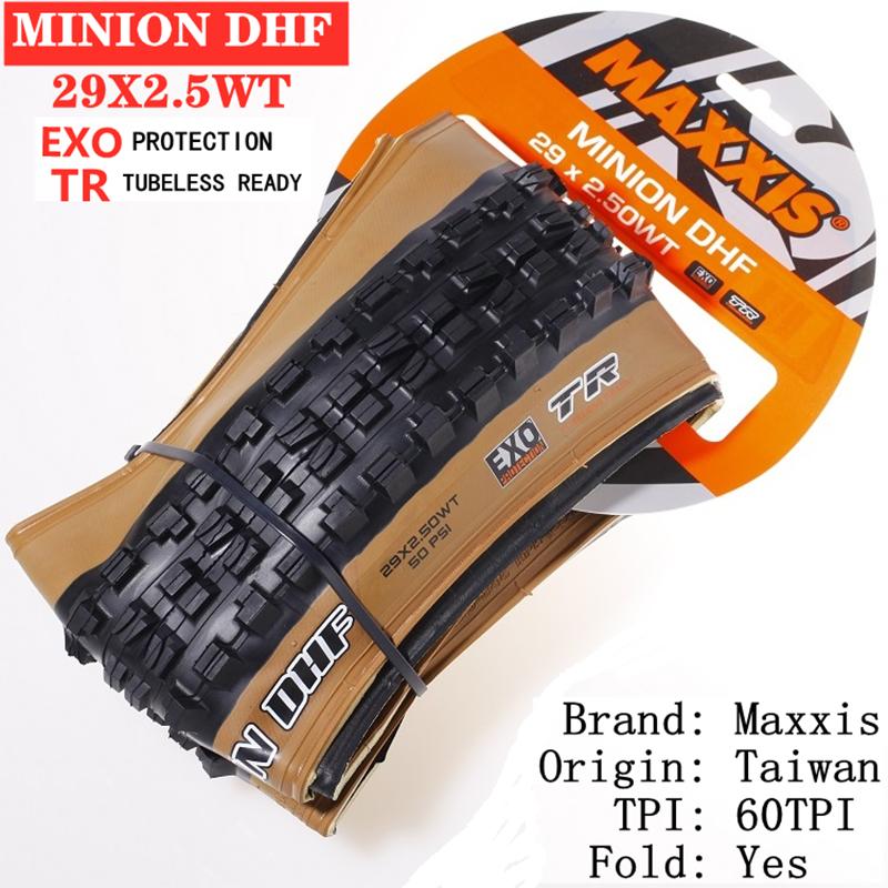 Maxxis Minion DHF (M301Ru) 26x2.3 27.5x2.3/2.5/2.8 29x2.3/2.5 Folding Downhill Tires For Mountain Bikes Are More Wear-resistant