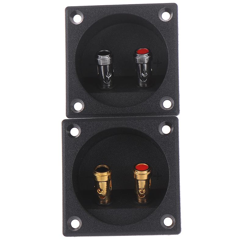 1Pc 50Mm Round Cup Subwoofer Plug Car Stereo Speaker Box Terminal Connector