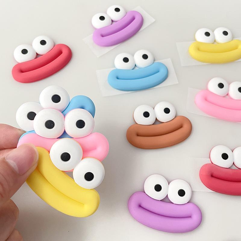 Cartoon Sausage Mouth PVC Charms: DIY Phone Case, Magnet, Shoe Accessories