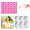 DIY 36 Cavities Clouds Baking Mold Reusable Candy Jelly Mold Fondant Mousse Cake Chocolate Pudding Kitchen Tools Accessories