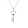 TIFFANY & CO. Keys 925 Sterling Silver Necklaces Women's Silver 35483853