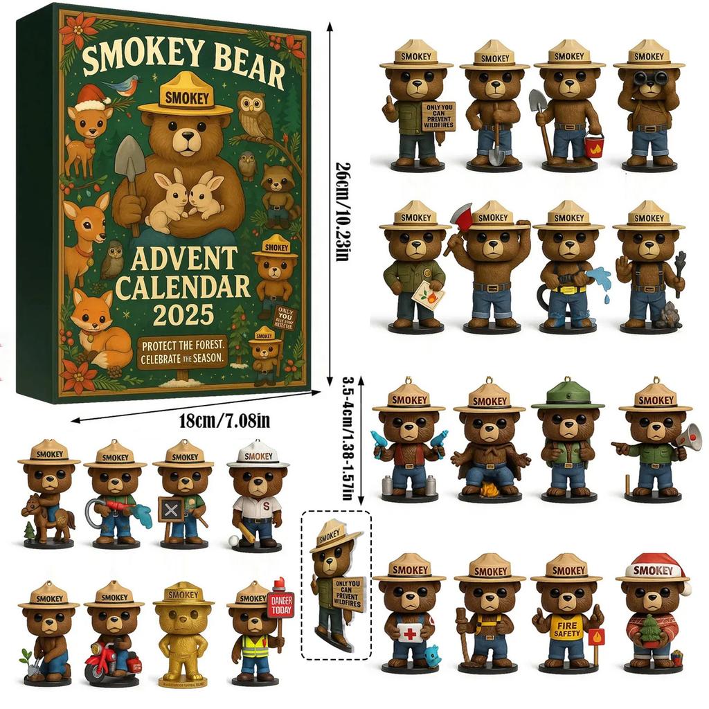 Calendar de Advent Calendar Numărătoare inversă 24 de zile Cu colecționabile Personaje muzicale, Calendar de Advent