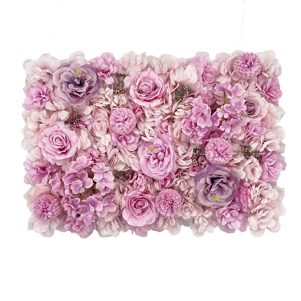 Hochzeitssimulation Blumenwand Hintergrund Wanddekoration, Simulationsblumenreihe Einkaufszentrum Fensterdekoration, Pfingstrose Hortensie Rose Wand