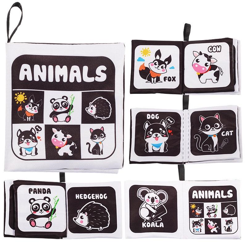 Durable Washable Children's Cloth Book Toy Set For Early Learning And Interactive Play Tear-resistant And Sound-producing