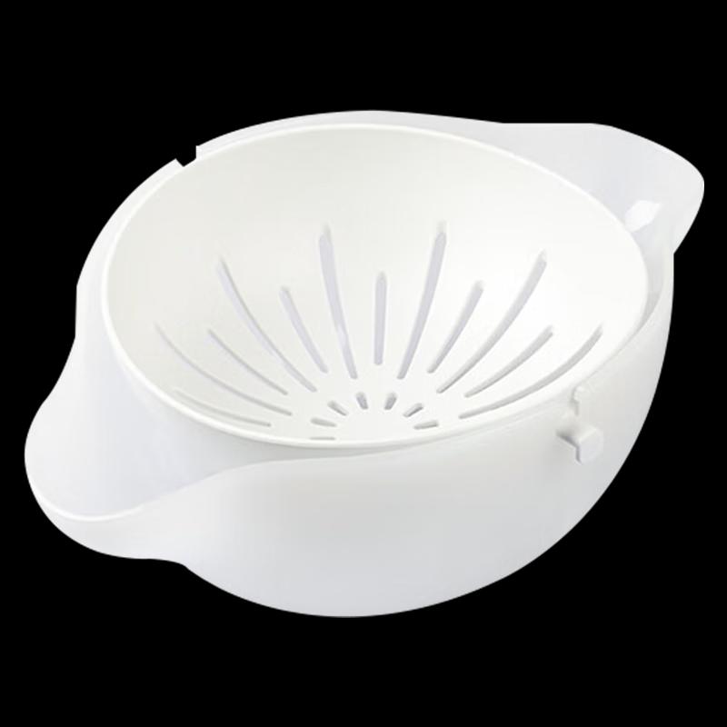 

CHAHUA Rotatable Double-Layer Drain Basket