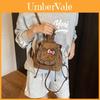 Hello Kitty Mini Cat Bag With Pu Velvet Material For Daily Fashion Accessory
