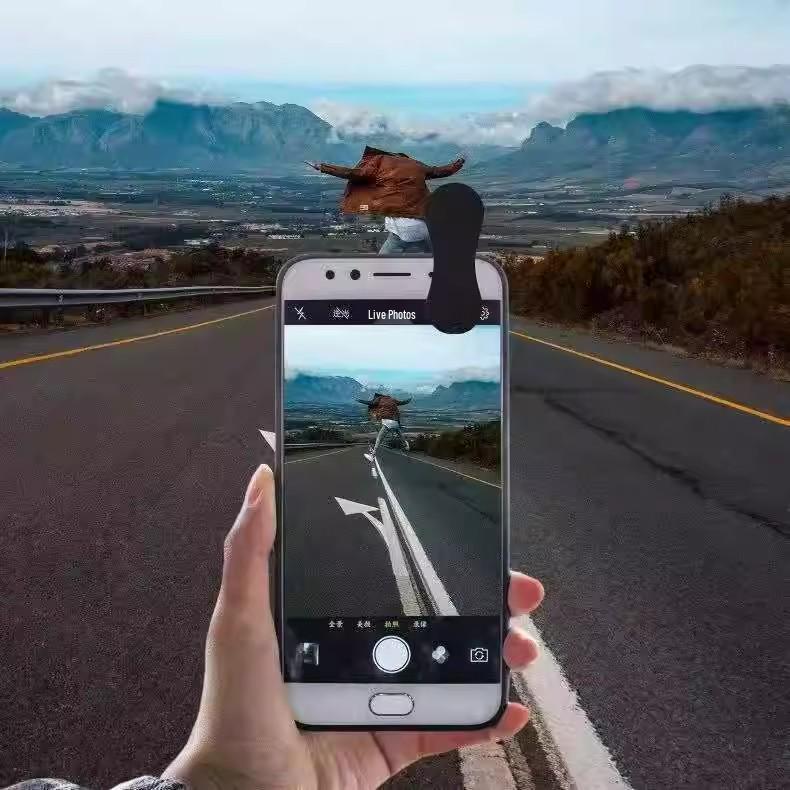 0.45X Universal HD Mobile Phone Wide Angle & Macro Lens for Outdoor Streaming