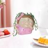 Lovely Resin Cactus Face Flower Pot Head Planter Pot with Drainage Hole