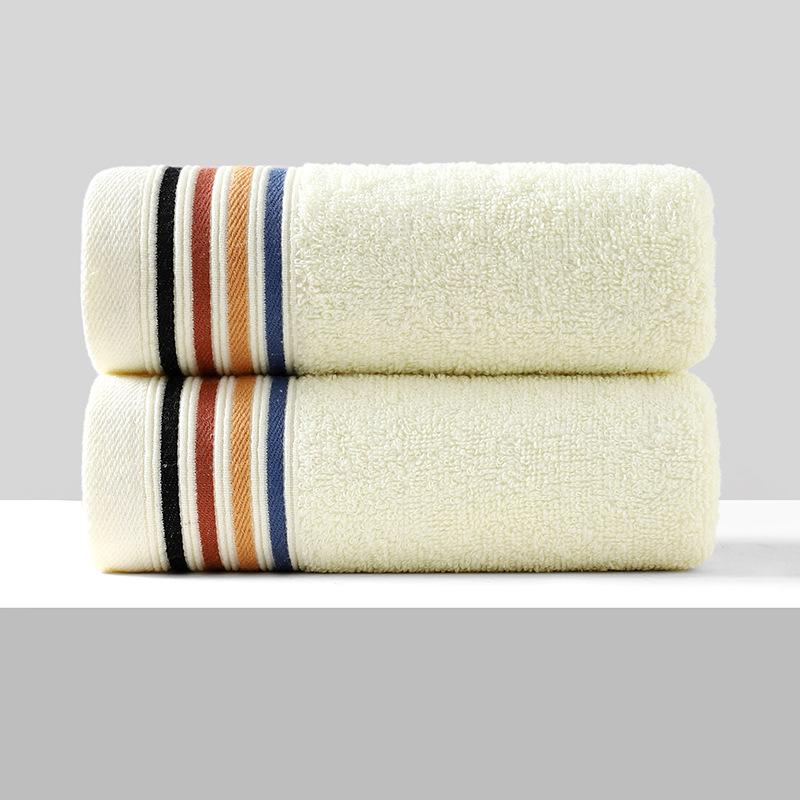 Thickened Soft Absorbent Cotton-Poly Face Towel - Gift for Home Use