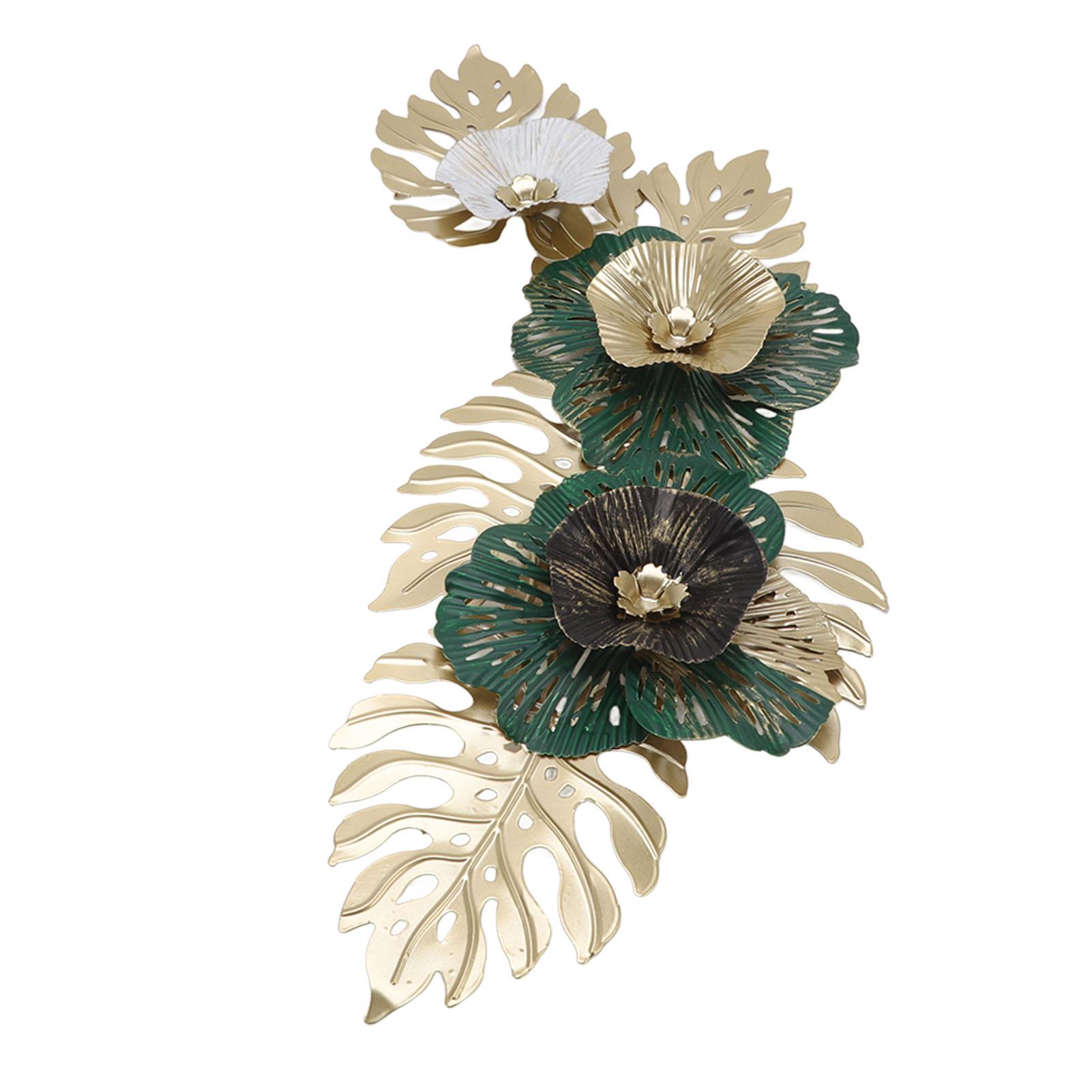 

Metal Wall Decor Northern Europe Style Light Luxury Innovative Iron Art 3D Wall Sculpture for Living Room Bedroom