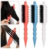 Wheat Straw Material Volumizing Curls Hair Comb Curling Roller Comb For Fluffy Hair Roots