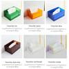 INS Acrylic Tissue Box Holder Napkin Dispenser Wipe Case Kitchen Storage Box Desktop Organizer Home Living Room Decoration