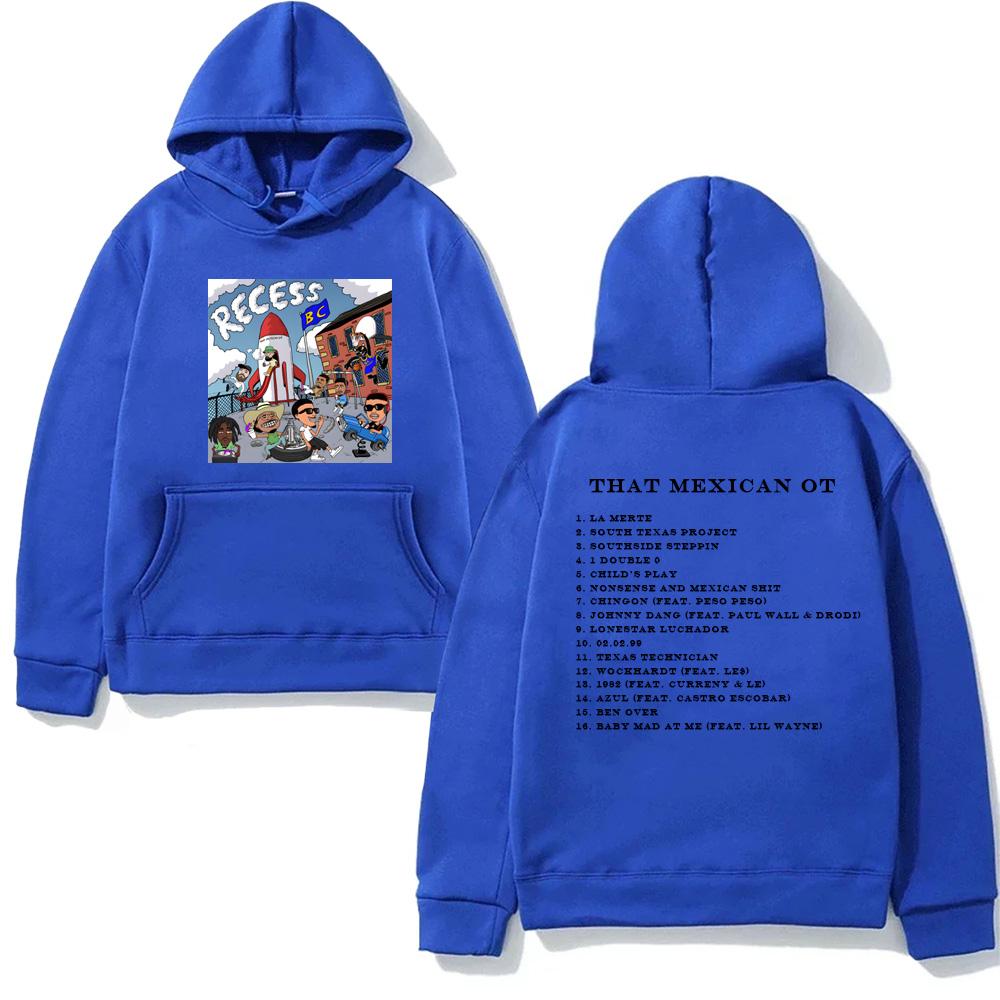

That Mexican OT-Recess 2025NEW Hooded for Autumn Winter Gothic Sweatshirt with Hooded Fleece Clothes High Quality Tops XXXL
