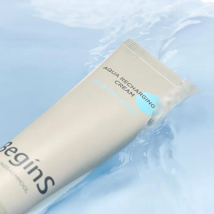Begins by Jung Saem Mool Aqua Recharging Cream 50ml (15ml Aqua Serum Toner included)