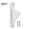 Small Flag Mount Mini Stick Holder with Screws, Wall Pole Flagpole Mounting Hardware Holder, Display Bracket for Classrooms Offices Shops Mounted
