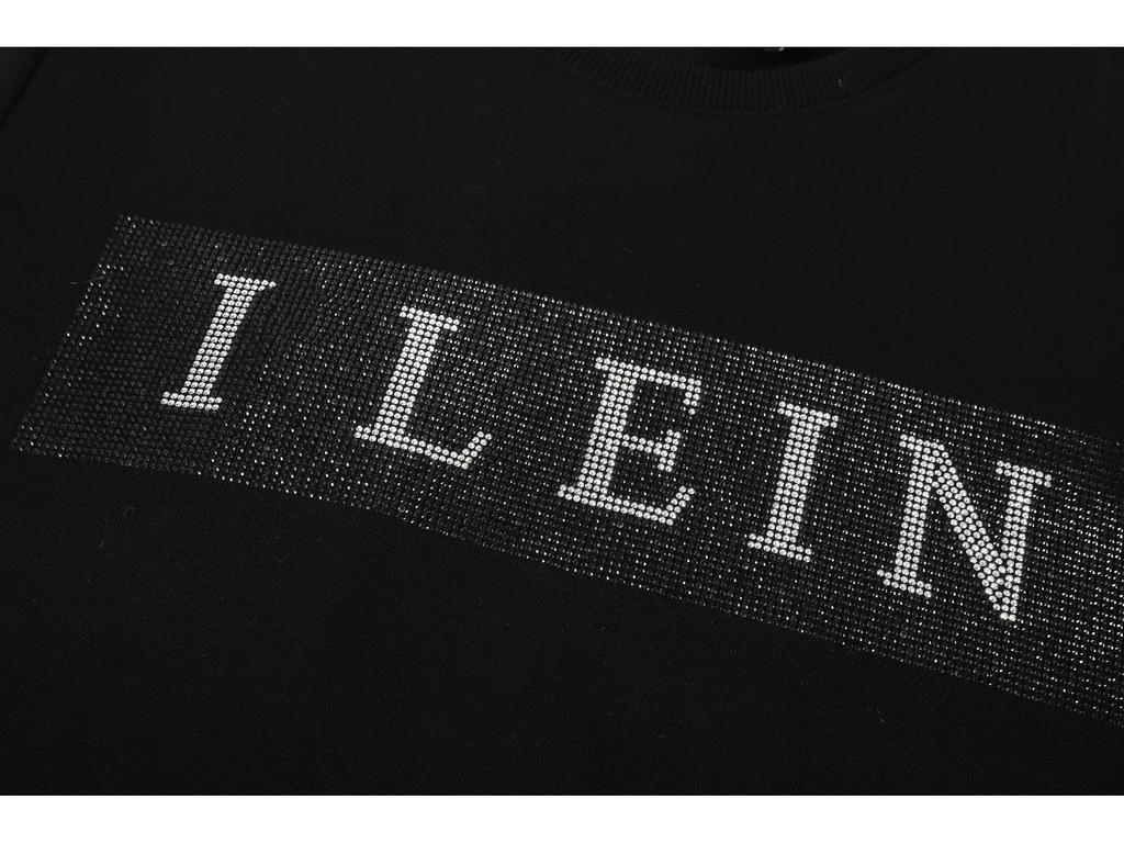 Moletom com Capuz Redondo Tendência Street Style Masculino Philipp Plein - Coleção Outono/Inverno.