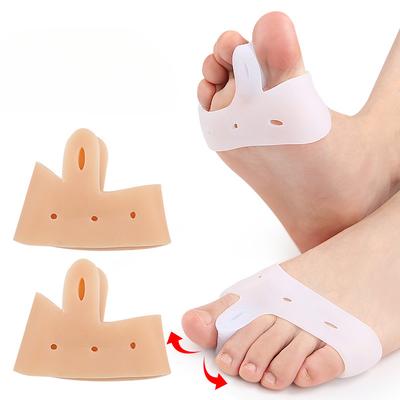 Halbsohle Vorfußpolster Tägliche Zehenspreizer Einlegesohlen für Hallux Valgus