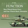 1/32 Scale T99A Main Battle Tank Spray Version Car Model Toy Metal Diecasting with Light Music Toys Kids Birthday Collect Gifts