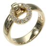 TIFFANY&Co. Türklopfer Ring K18 Gelbgold/Diamant #5.4(US-Grösse) 7,34g Damen Gebraucht