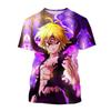 Sommer Heißverkauf Anime Charakter Kreatives Design 3D-Druck Cooles und Personalisiertes Mode T-Shirt