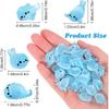 60PCS Glow In The Dark Mini Seal Figurines, Mini Resin Animals, Cute Luminous Seal Animals for Fairy Garden, Aquarium, Potted Plants, Desk Display