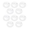 100pcs/Lot NFC Lable Tag Sticker 13.56MHz ISO14443A 213 Stickers Universal Lable Ntag213 RFID for all NFC enabled phones