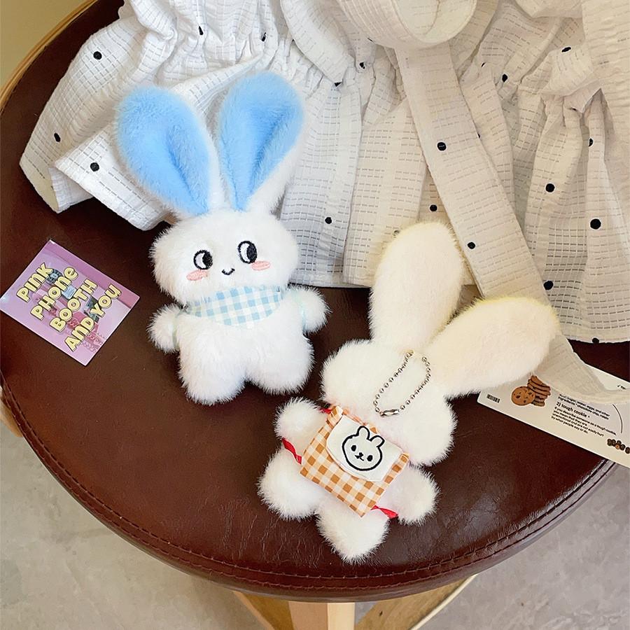 Cute Bunny Plush Backpack Keychain For Kids Gift And Party Favor