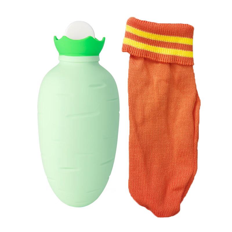 Carrot Platinum Silicone Hot/Cold Water Bottle