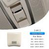 Compatible with Mercedes Benz Sunroof Switch Button,Car Sunroof Switch for Mercedes Benz ML GL GLE GLS W166 W292 ML300 ML350 GLE350 (Cream White)
