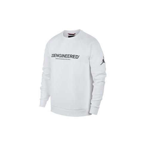 Air Jordan 23 Engineered Flight Tech Diamond Men s Sweater White BQ4643-100 XL
