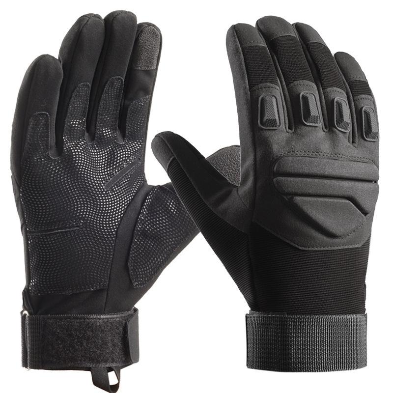 Tactical Gloves Outdoor Cycling Men and Women's Sports Fitness Training Non Slip Breathable Wear-resistant Performance Half Finger Gloves
