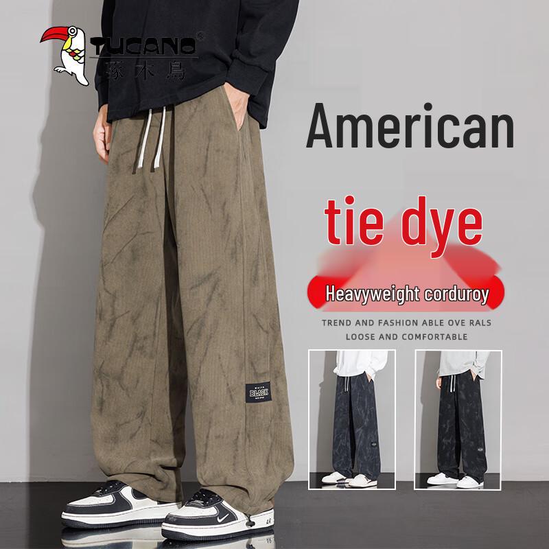 

Tucano Men s Corduroy Straight-Leg Casual Pants 4XL